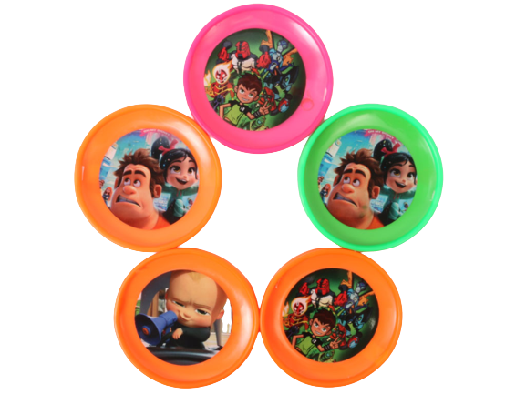 اسباب بازی چسبونک بشقابی طرح دار