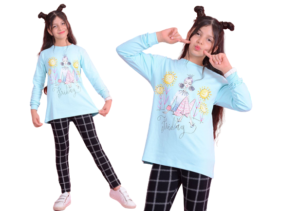 بلوز و شلوار دخترانه کیدومکس kido max
