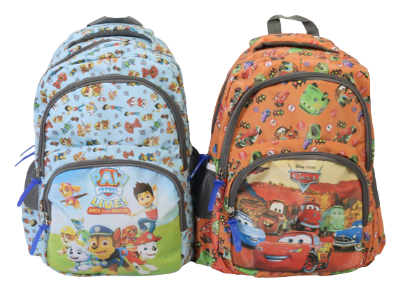 کوله پشتی پسرانه فانتزی طرح سگ های نگهبان و مک کوئین