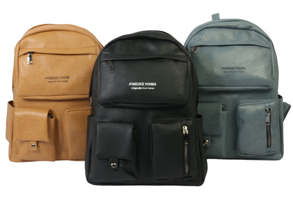 کوله پشتی چرم دخترانه