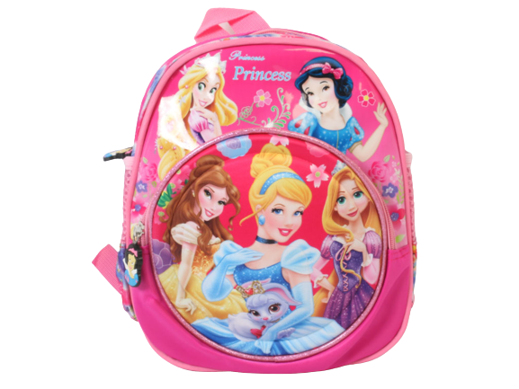 کوله پشتی دخترانه فانتزی طرح پرنسس های دیزنی