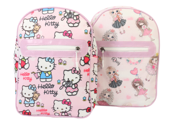 کوله پشتی طرح دار دخترانه مدل فانتزی