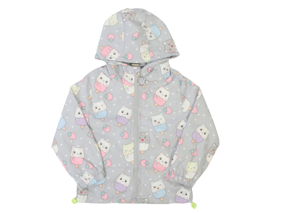 بارانی دخترانه طرحدار