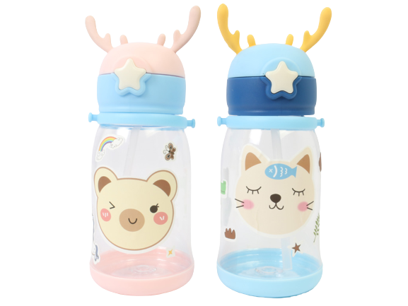 قمقمه نی دار و دکمه ای طرح گوزن