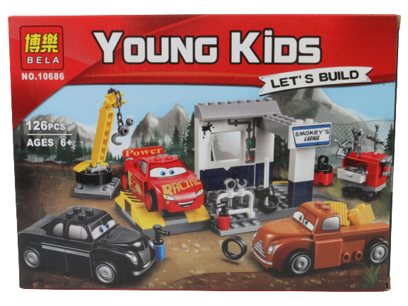 لگو گاراژ اسموکی مک کوئین 126 قطعه بلا bela
