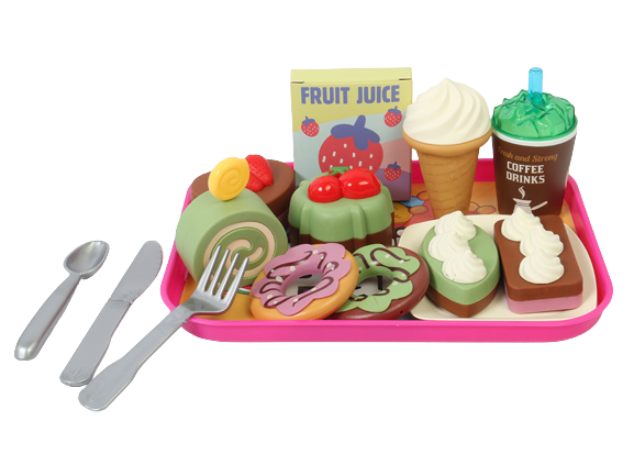 ست دسر و بستنی 16 تکه اسباب بازی