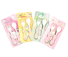 ست قاشق و چنگال کارتونی