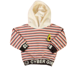 بلوز کلاهدار داخل مخمل kids