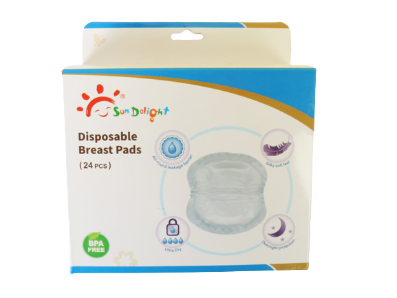 پد سینه مادر یک بار مصرف 24 عددی سان دلایت sun delight