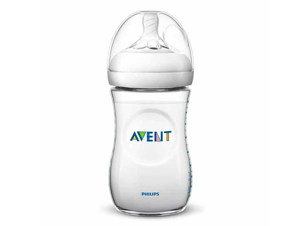 شیشه شیر ضد نفخ نوزادی مدل نچرال فیلیپس اونت philips avent