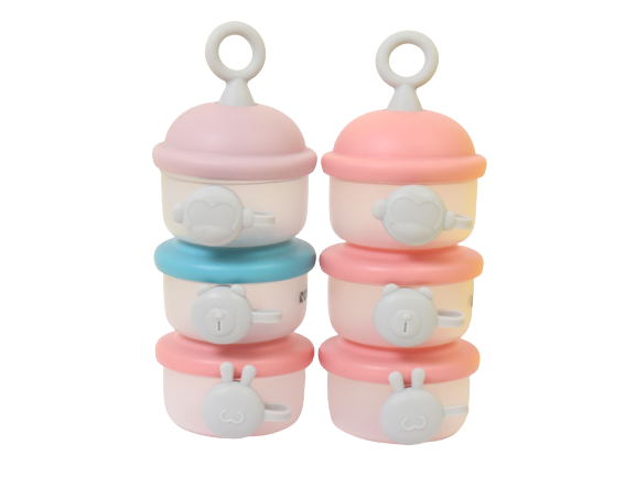 انبار غذا و شیر خشک نوزادی دخترانه سه طبقه رووکو rovco