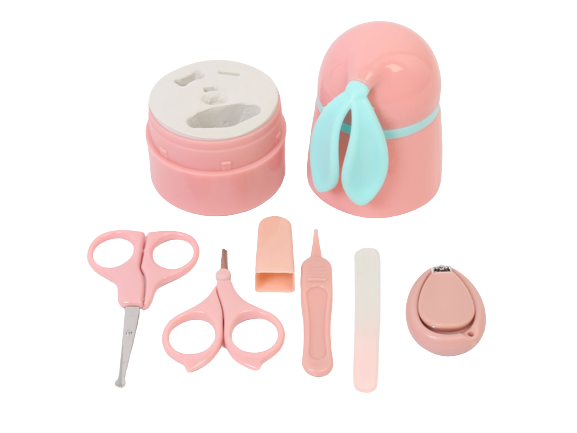 ست ناخن گیر کاپدار نوزادی دخترانه خرگوشی