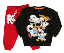 بلوز و شلوار با طرح میکی موس kido