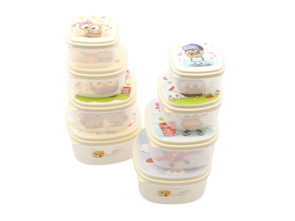 ظرف خوراکی 4 تکه