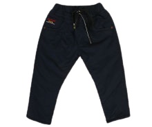 شلوارکتان تو کرکی سرمه ای elicook