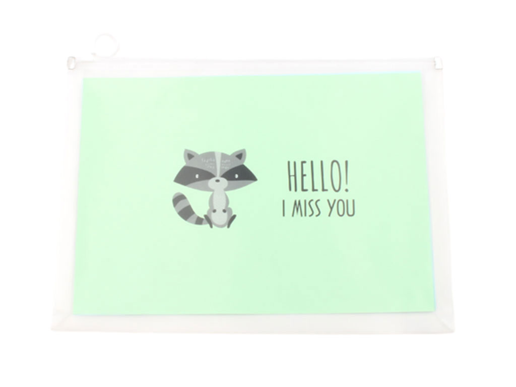 پوشه زیپ کیپ A4 (تنوع طرح)