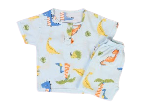 بلوز و شلوار پسرانه راحتی نخی bamshi