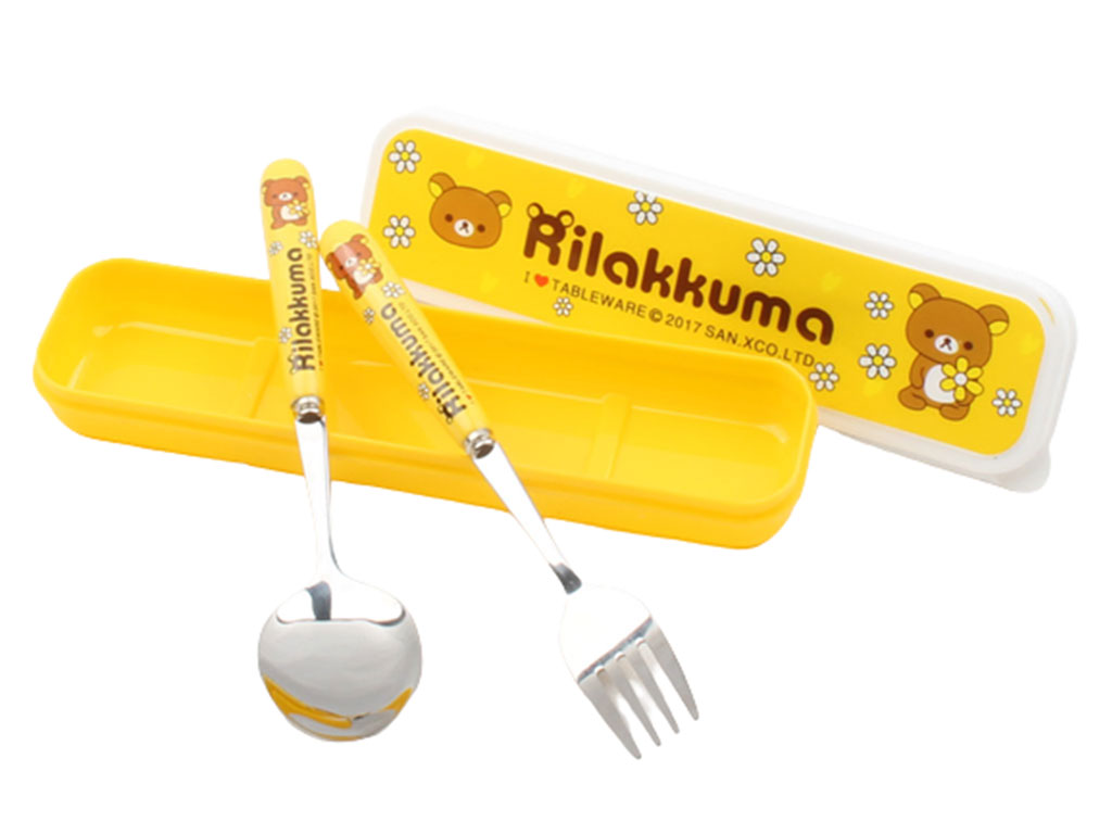 ست قاشق و چنگال طرح خرس