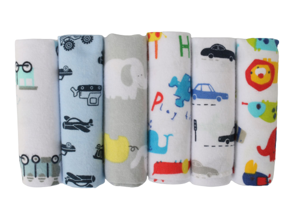 پک دستمال دهان 6 عددی نوزادی بیبی فور لایف baby4life