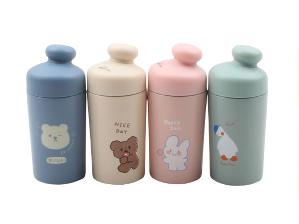 قمقمه استیل نی دار