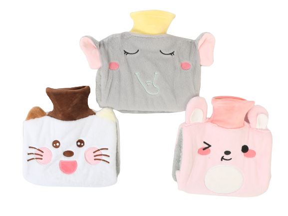 کیسه آب گرم نوزاد و کودک طرح حیوانات