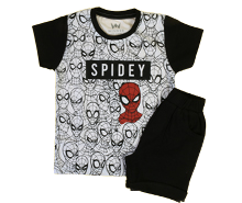 تیشرت و شلوارک مردعنکبوتی winner