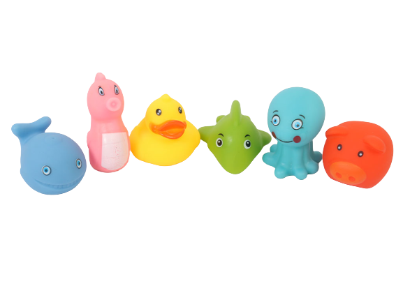 پوپت حمام نوزادی مدل سوتی 6 عددی