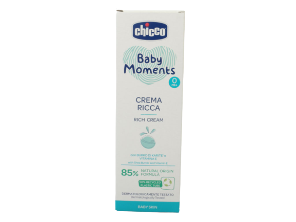 کرم مرطوب کننده پوست کودک چیکو chicco حجم 100 میل
