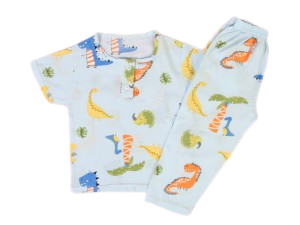 تیشرت و شلوار راحتی نوزادی نخی bamshi