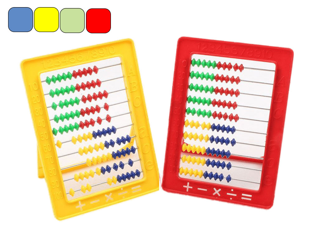 چرتکه آموزشی 10 ستون