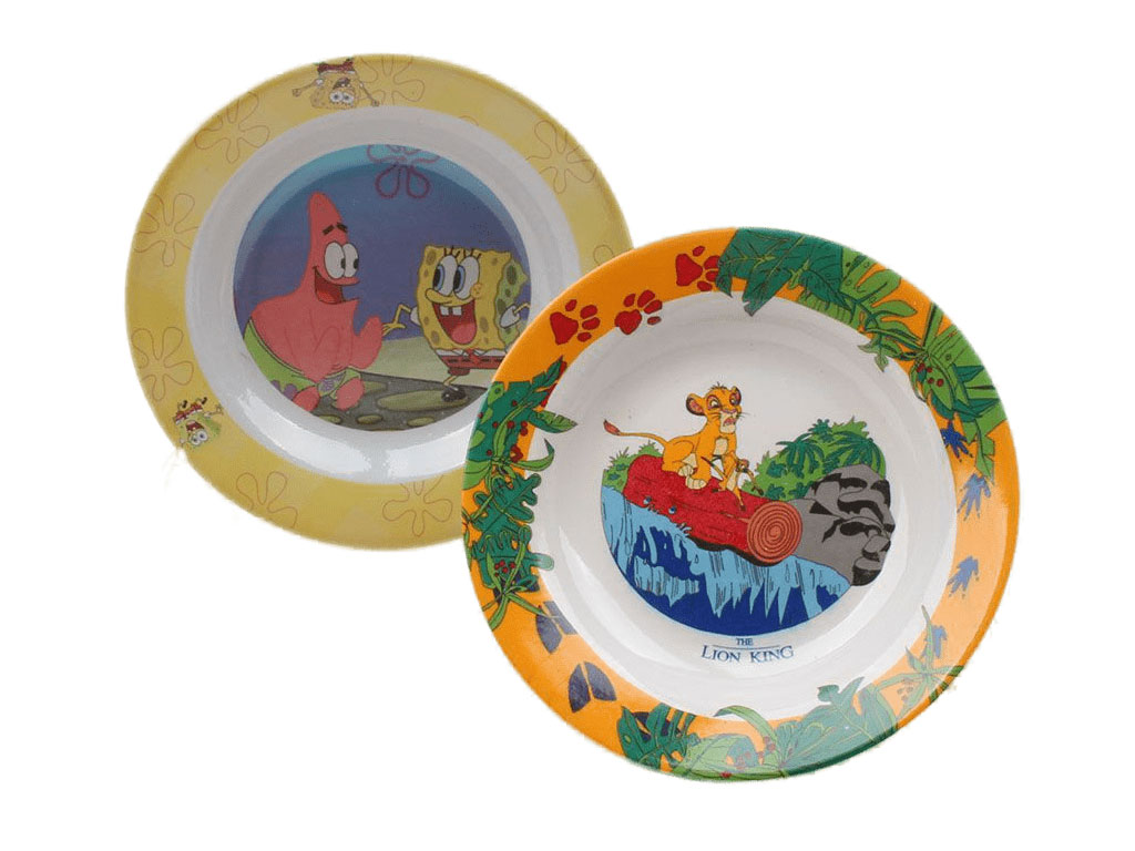 بشقاب ملامین (تنوع طرح)