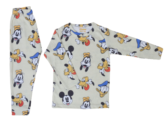بلوز و شلوار راحتی پسرانه طرح میکی موس لیتل بیر little bear