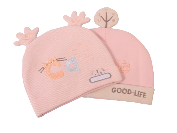 کلاه نوزادی دخترانه