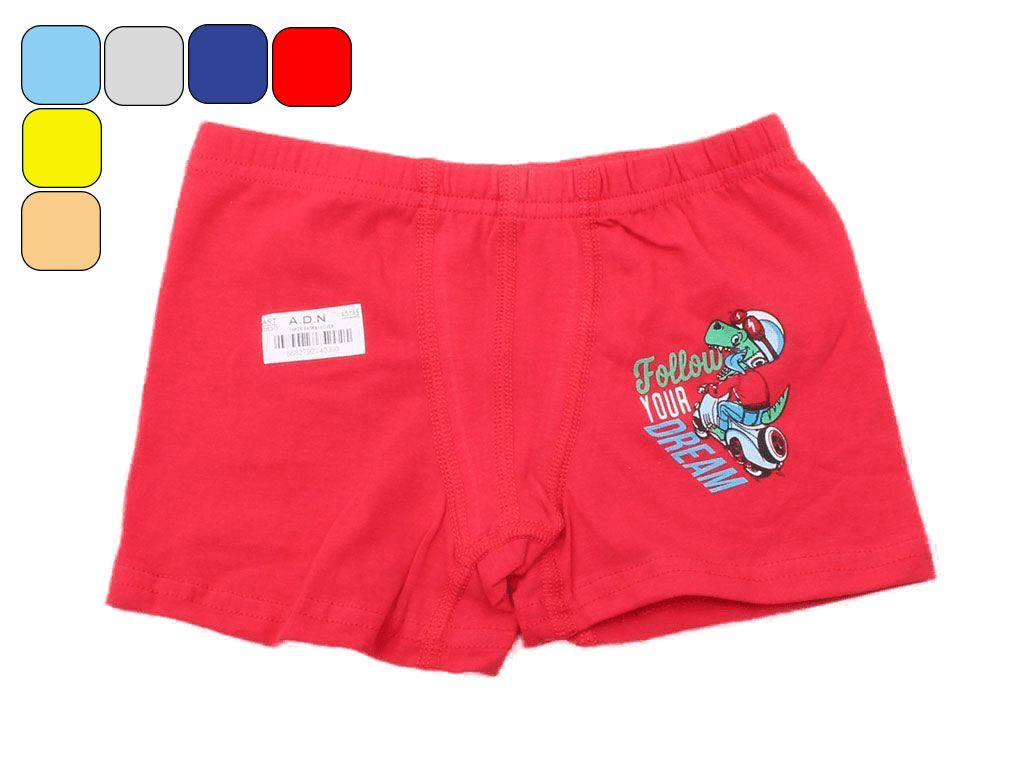 شورت پادار طرح دایناسور (5-4 سال)