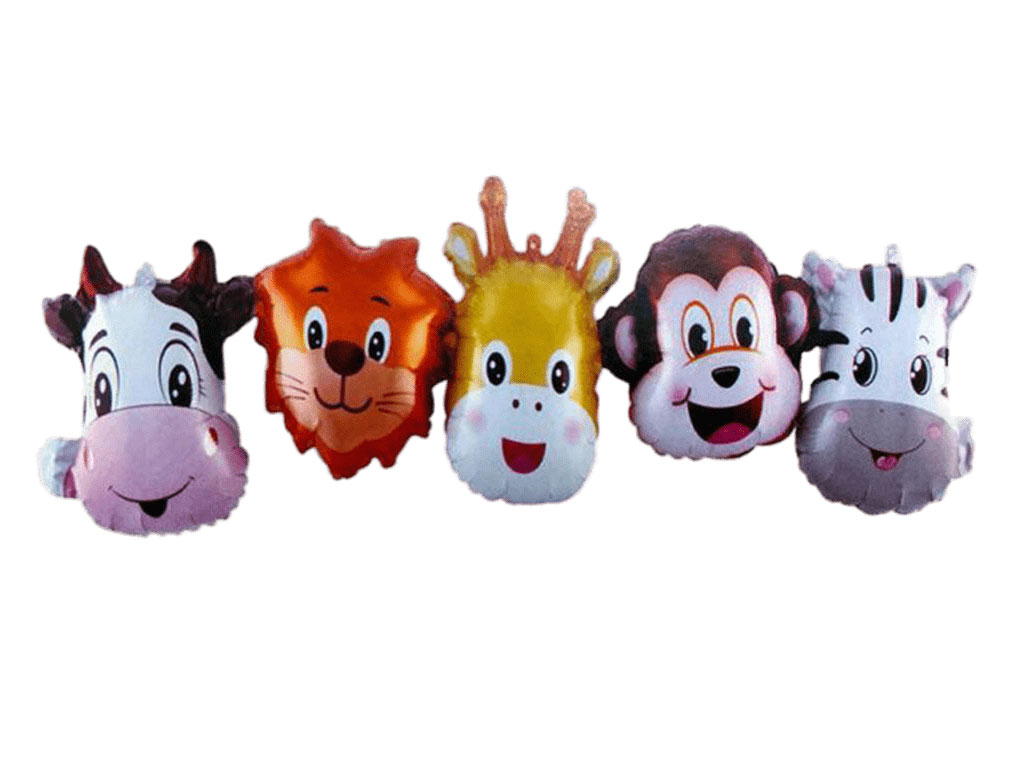 بادکنک ریسه ای فویلی حیوانات