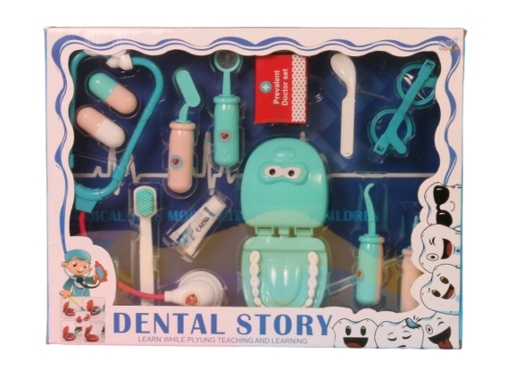 ست دندان پزشکی اسباب بازی dental story
