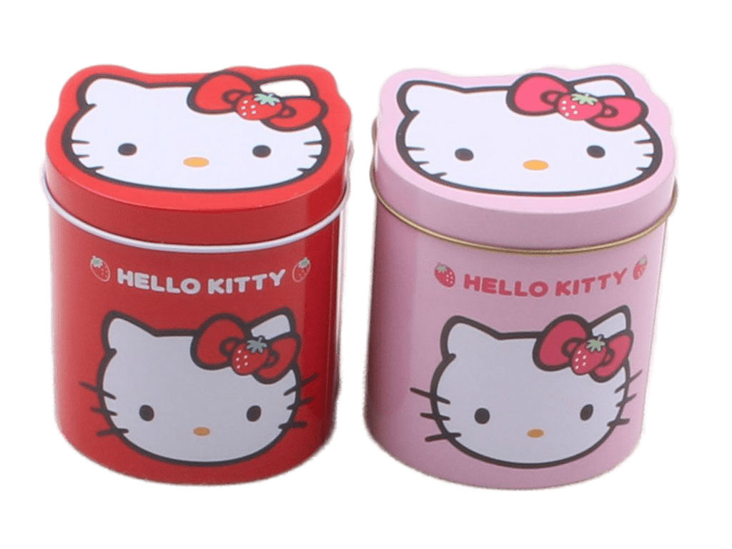جعبه فلزی هلوکیتی Hello Kitty (سایز کوچک)