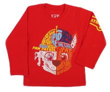 بلوز seven poon با طرح سگ های نگهبان