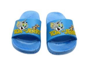 دمپایی تام و جری آبی