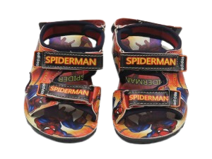 صندل اسپایدرمن قرمز مشکی