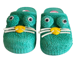 دمپایی جلوبسته پنگول ( سبز آبی)