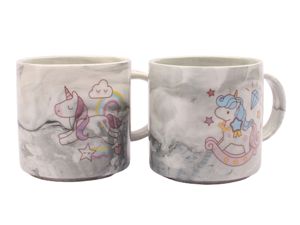 ماگ طرح سنگ اسب تک شاخ