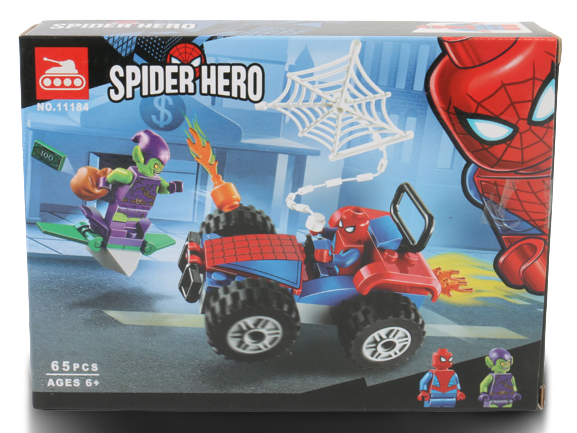 ست لگو اسپایدرمن 65 قطعه Spider Hero