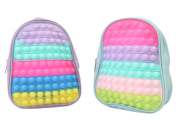 کوله پشتی سیلیکونی دخترانه مدل پاپ ایت