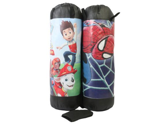 کیسه بوکس بزرگ با دستکش بچه گانه