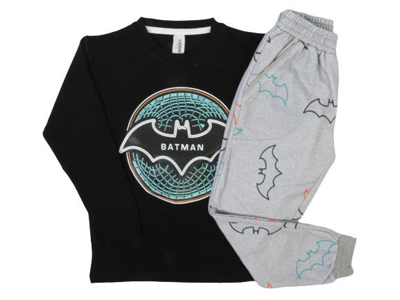 بلوز و شلوار راحتی پسرانه طرح بتمن کیدومکس kido max