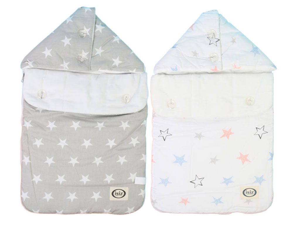 قنداق فرنگی نوزادی توکرکی و زیپ دار ایس ایز  isiz