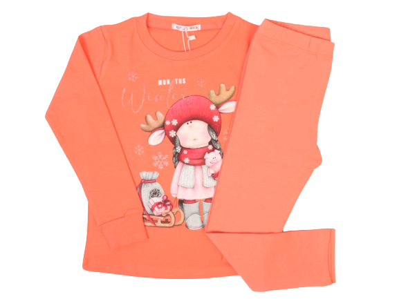 بلوز و ساق راحتی دخترانه کیدومکس kido max