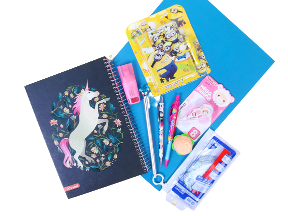 پکیج اقتصادی لوازم التحریر دخترانه بزرگ