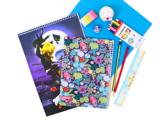 پکیج اقتصادی لوازم التحریر دخترانه کوچک